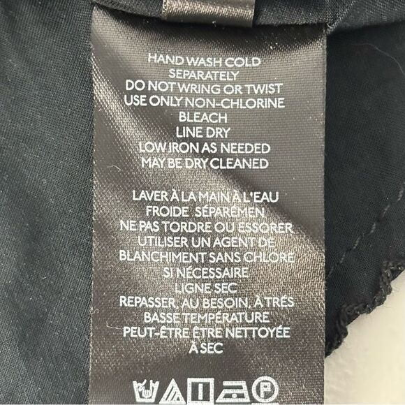 NWT Anthropologie Kasondra Babydoll Maxi Dress 8 Black Floral Asían Print Lace - Picture 7 of 15